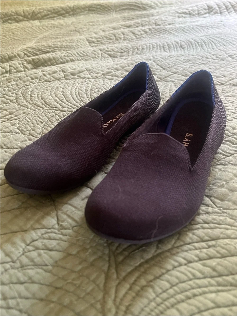 Rothy's Women's Slip-On Loafers in black